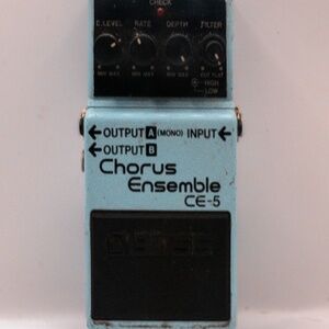Boss CE-5(a) Chorus Ensemble (Dark Gray Label) Guitar Effects Pedal